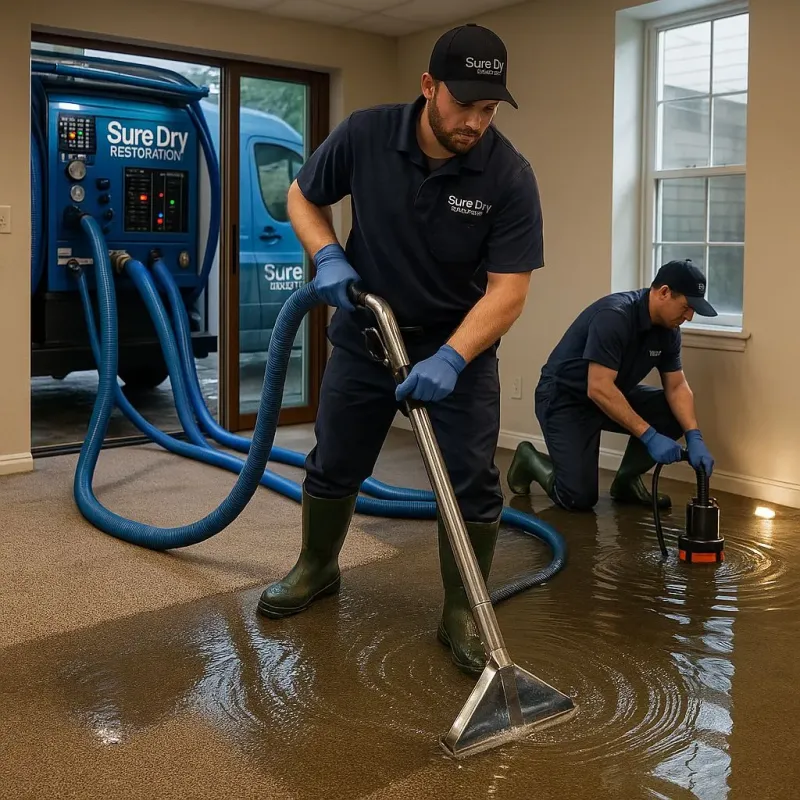 Water Extraction and Removal process in Warrenton, GA